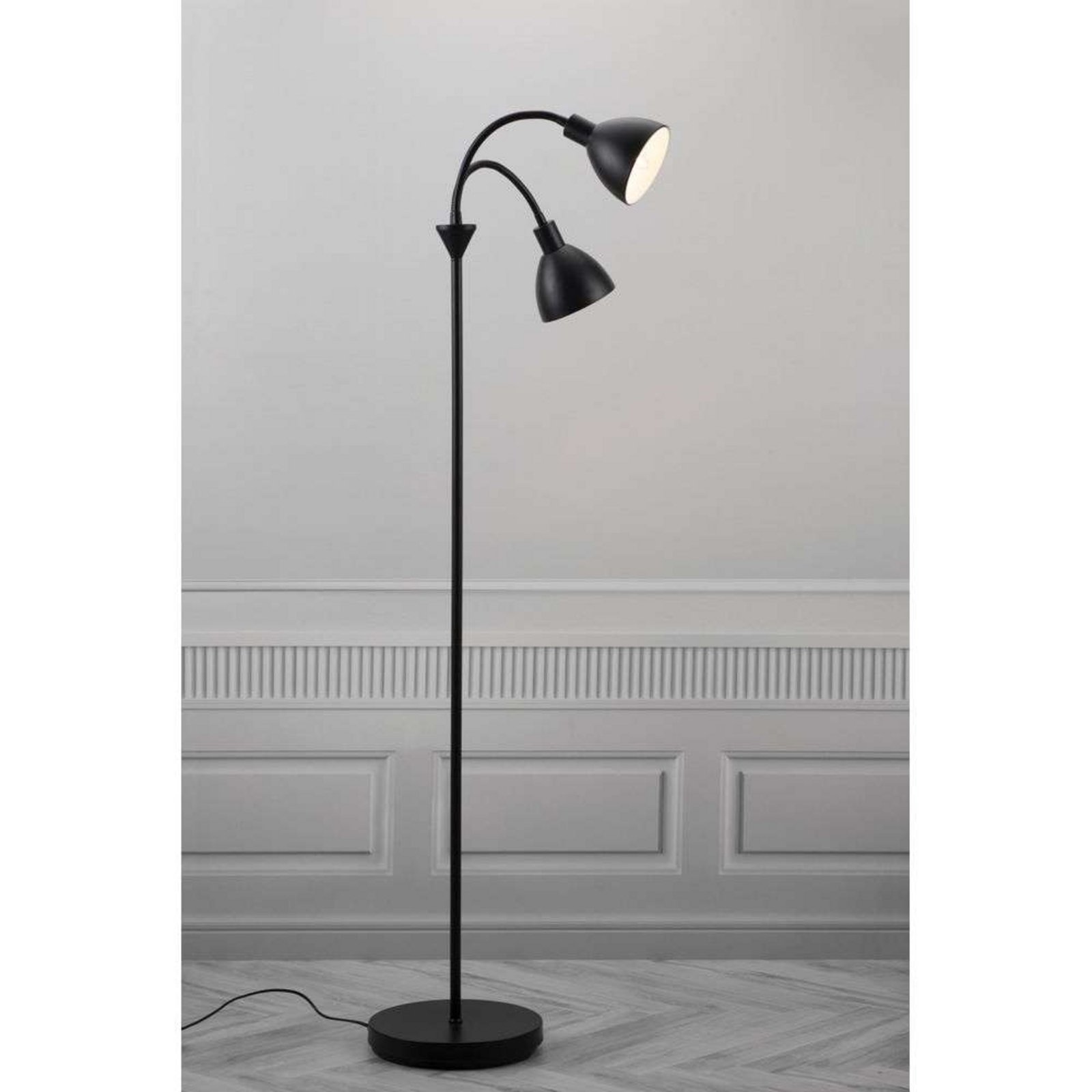 Ray Double Podna lampa Crna - Nordlux