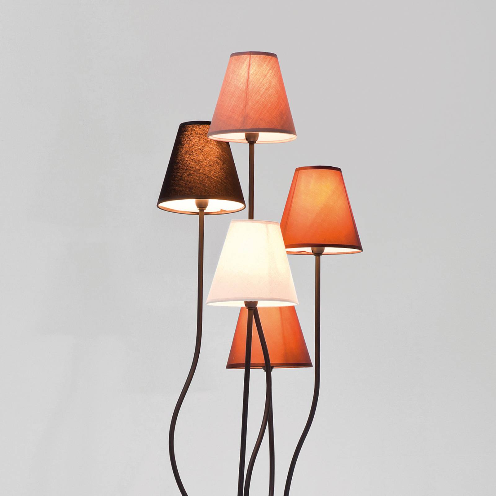 Image of KARE Flexible Mocca Cinque lampe sur pied 4025621361930