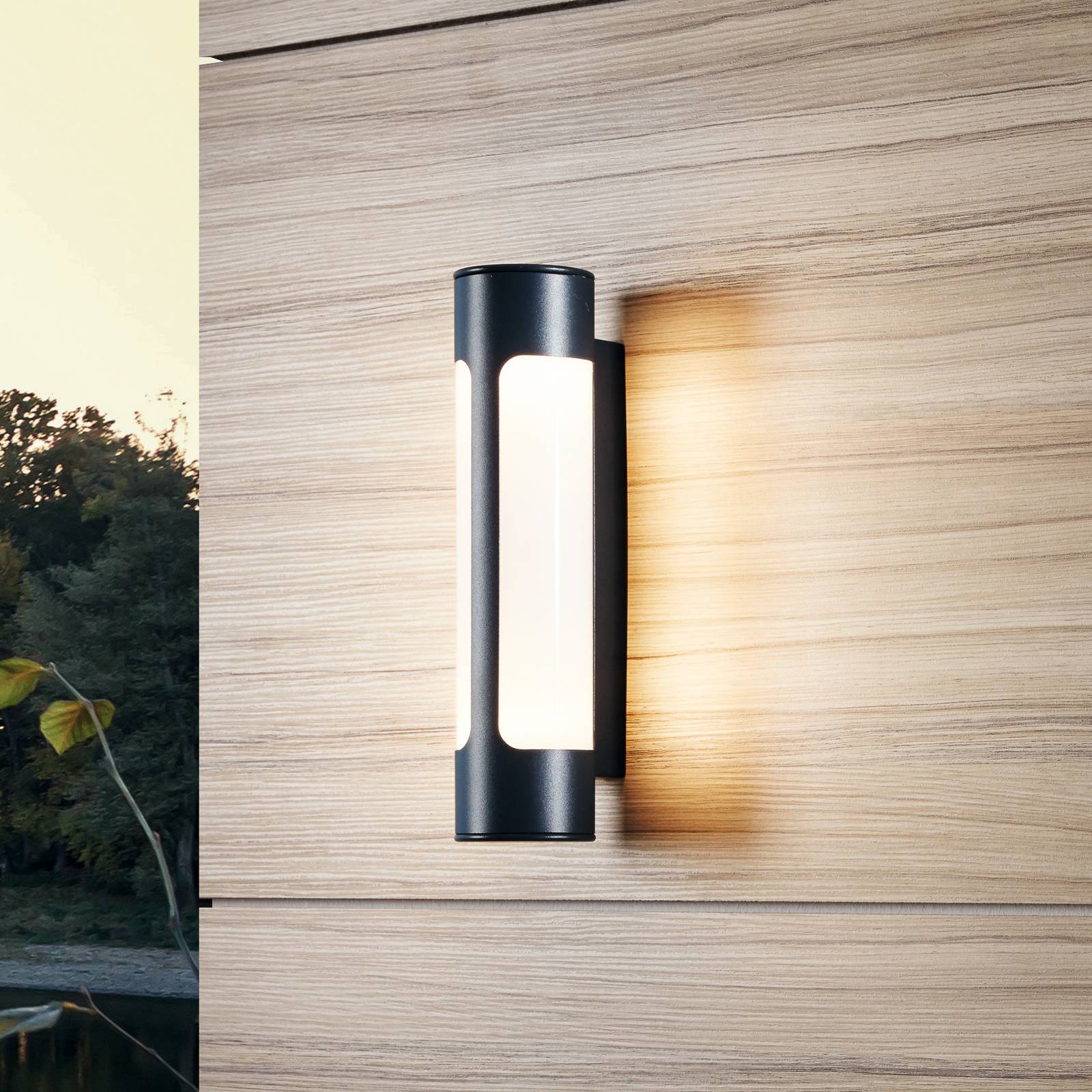 Tonego - LED-Außenwandleuchte in moderner Optik günstig online kaufen