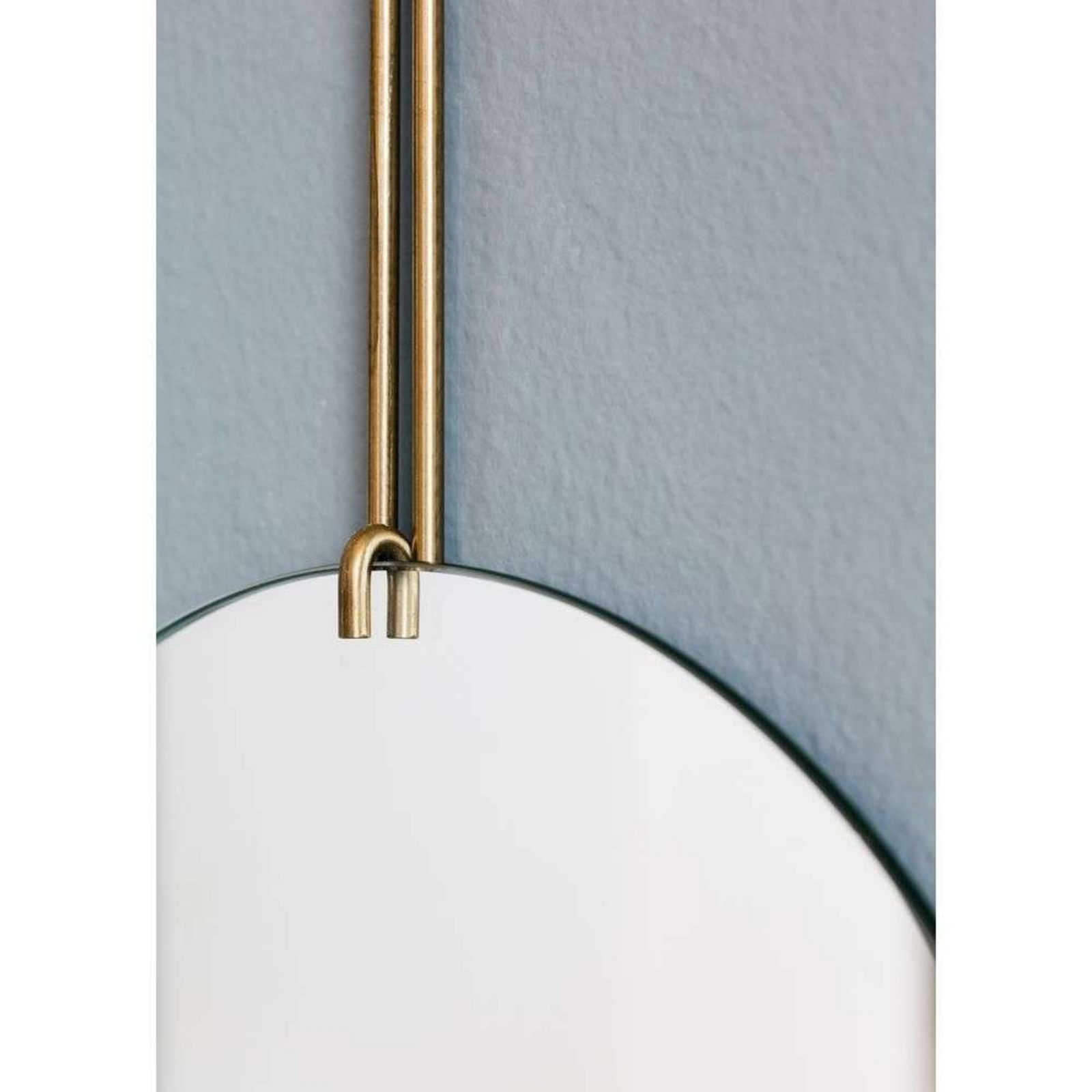 Wall Mirror Ø70 Brass - Moebe