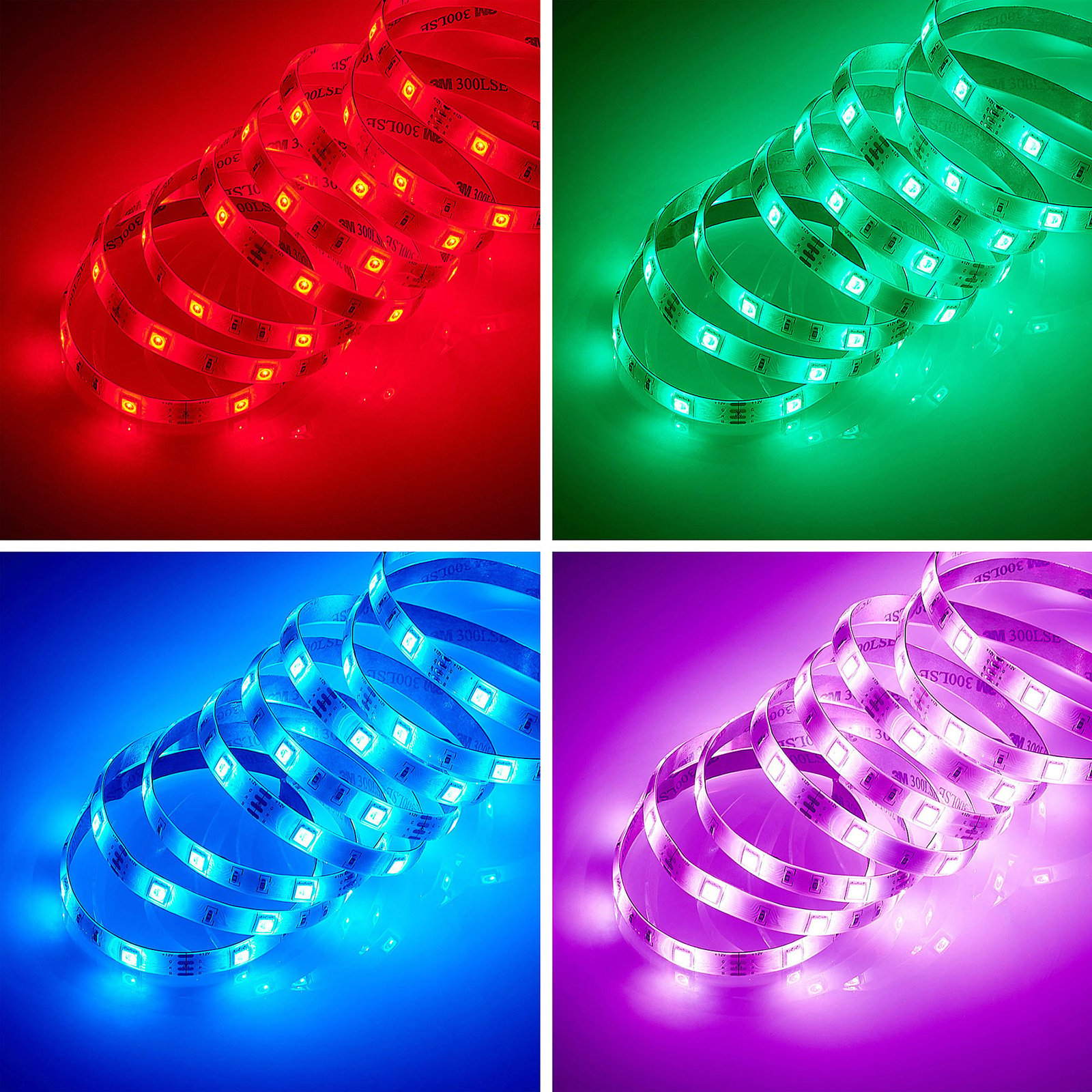 Prios Lylah LED szalag, Smart Home, RGB, 500 cm