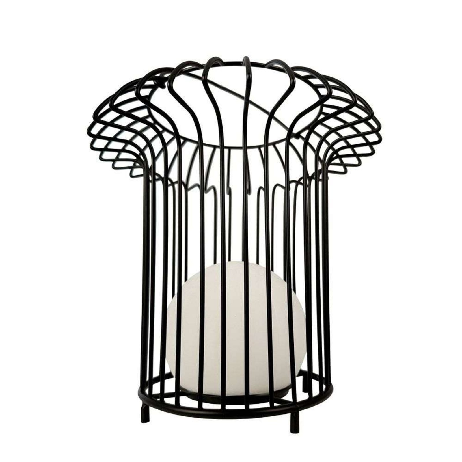 Basket Outdoor Lantern Black - DybergLarsen