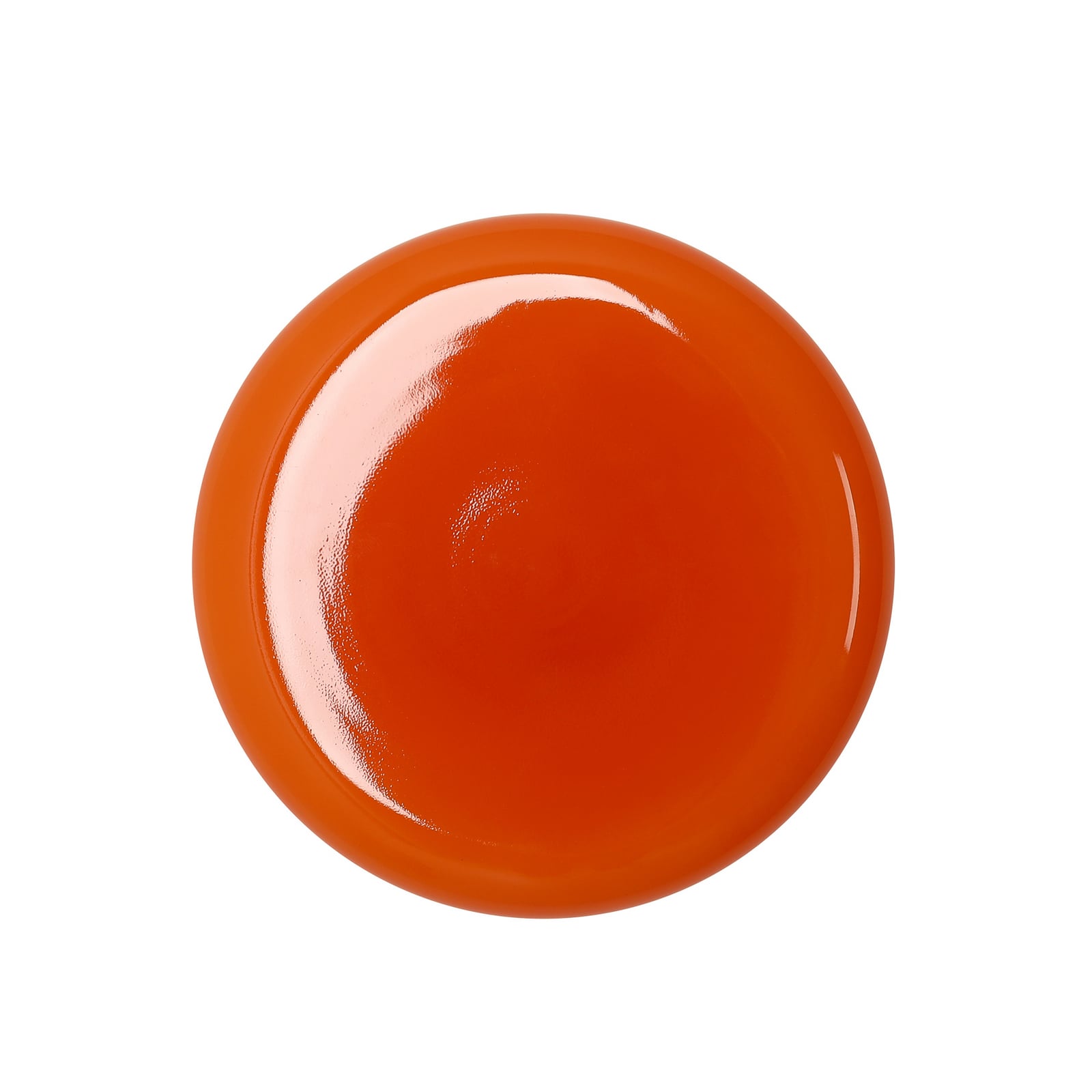 Zidna svjetiljka BonBon, narančasta, Ø 16 cm, staklo - Aldex