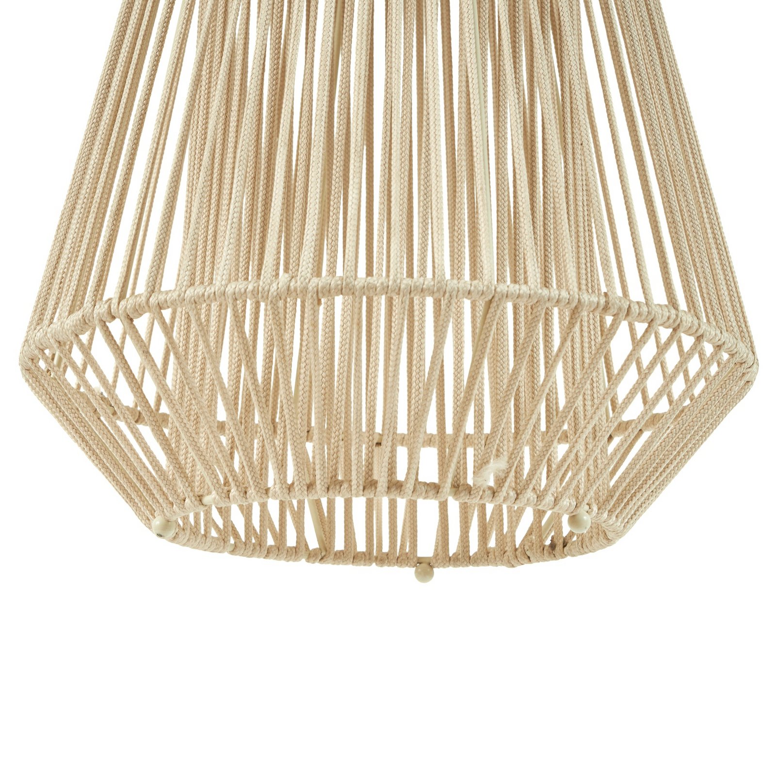 Lindby LED-Solarhängelampe Austas, beige, Ø 32 cm, USB, IP54 Lindby LED-Solarhängelampe Austas, beige, Ø 32 cm, USB, IP54