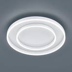 Helestra Sona plafonnier LED dimmable Ø60 cm blanc