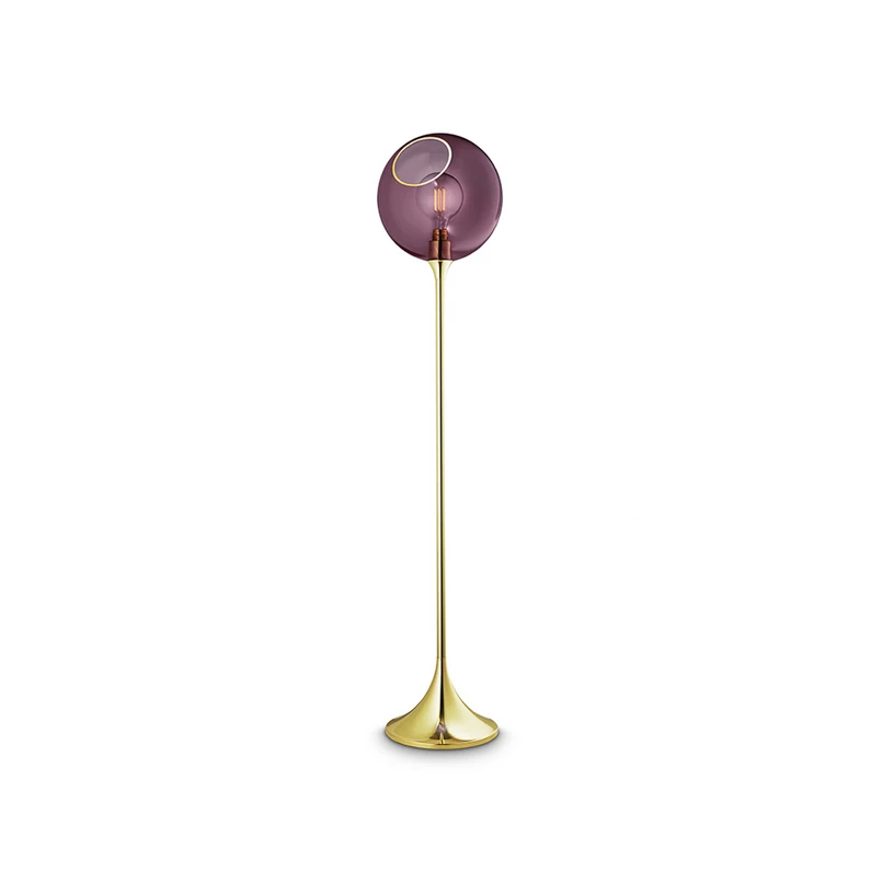 DESIGN BY US - Ballroom Lampadaire Purple Rain/Or