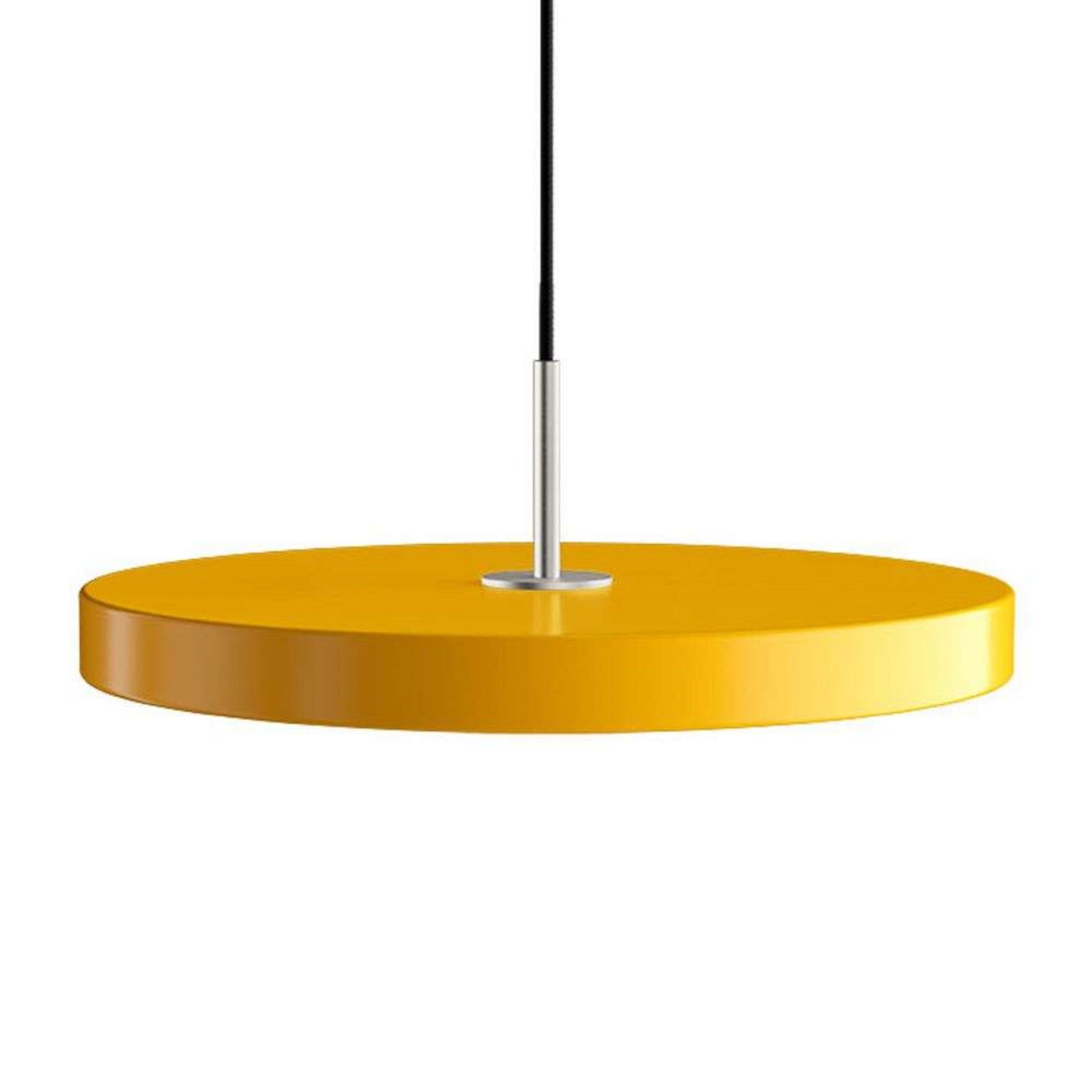 Asteria Lustră Pendul Saffron Yellow/Steel Top - UMAGE