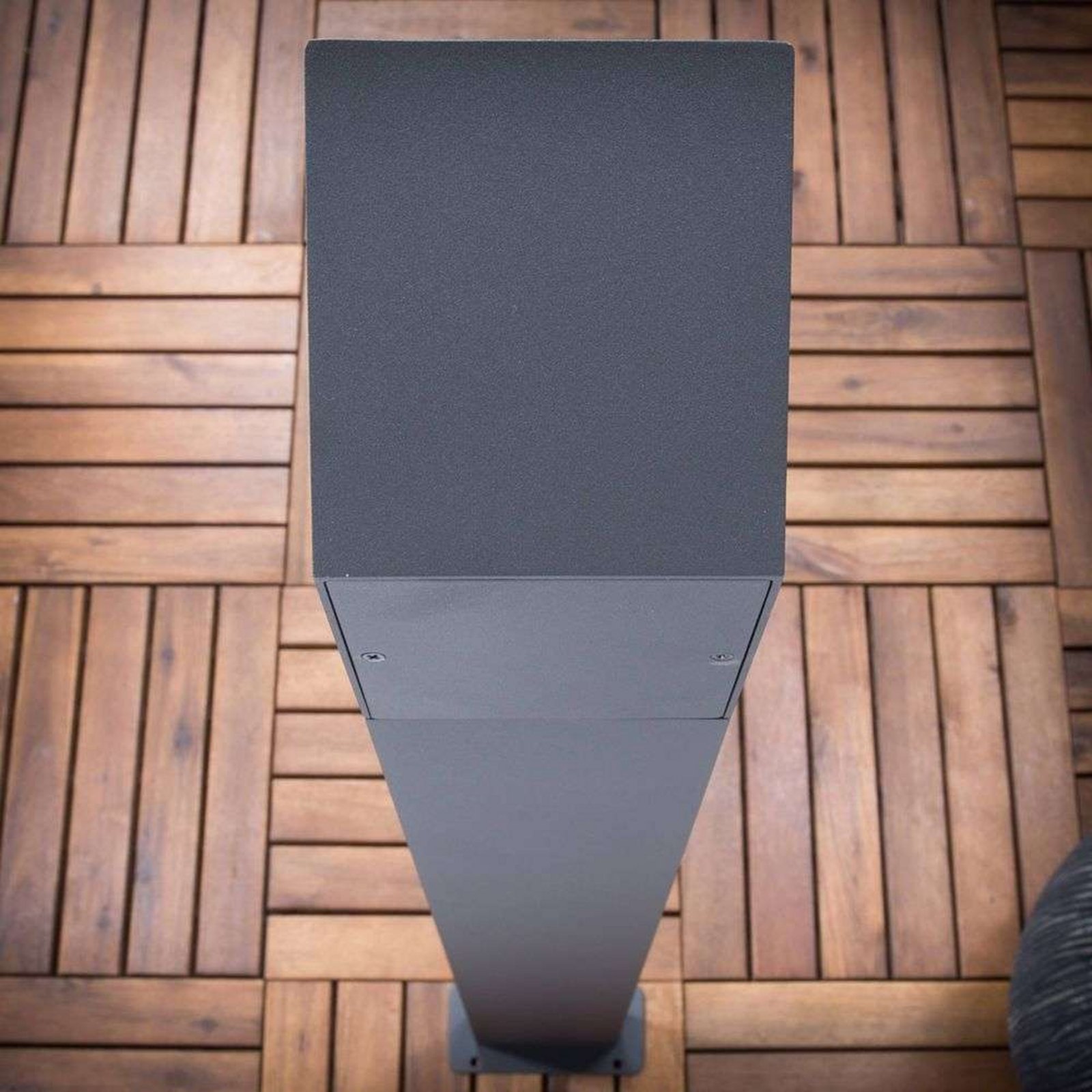Nevio LED Kerti Lámpa H100 Érzékelővel Graphite - Lucande