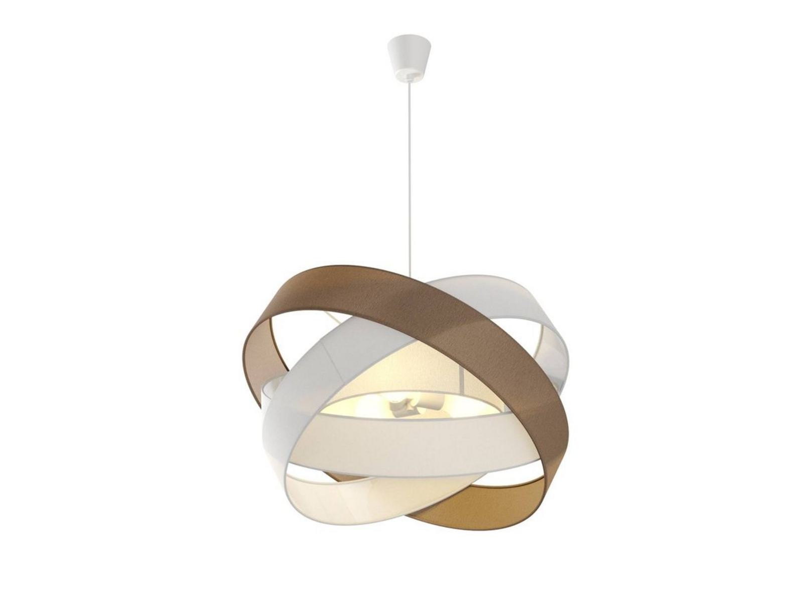 Simaria Candeeiro Suspenso Brown/White/Grey - Lindby