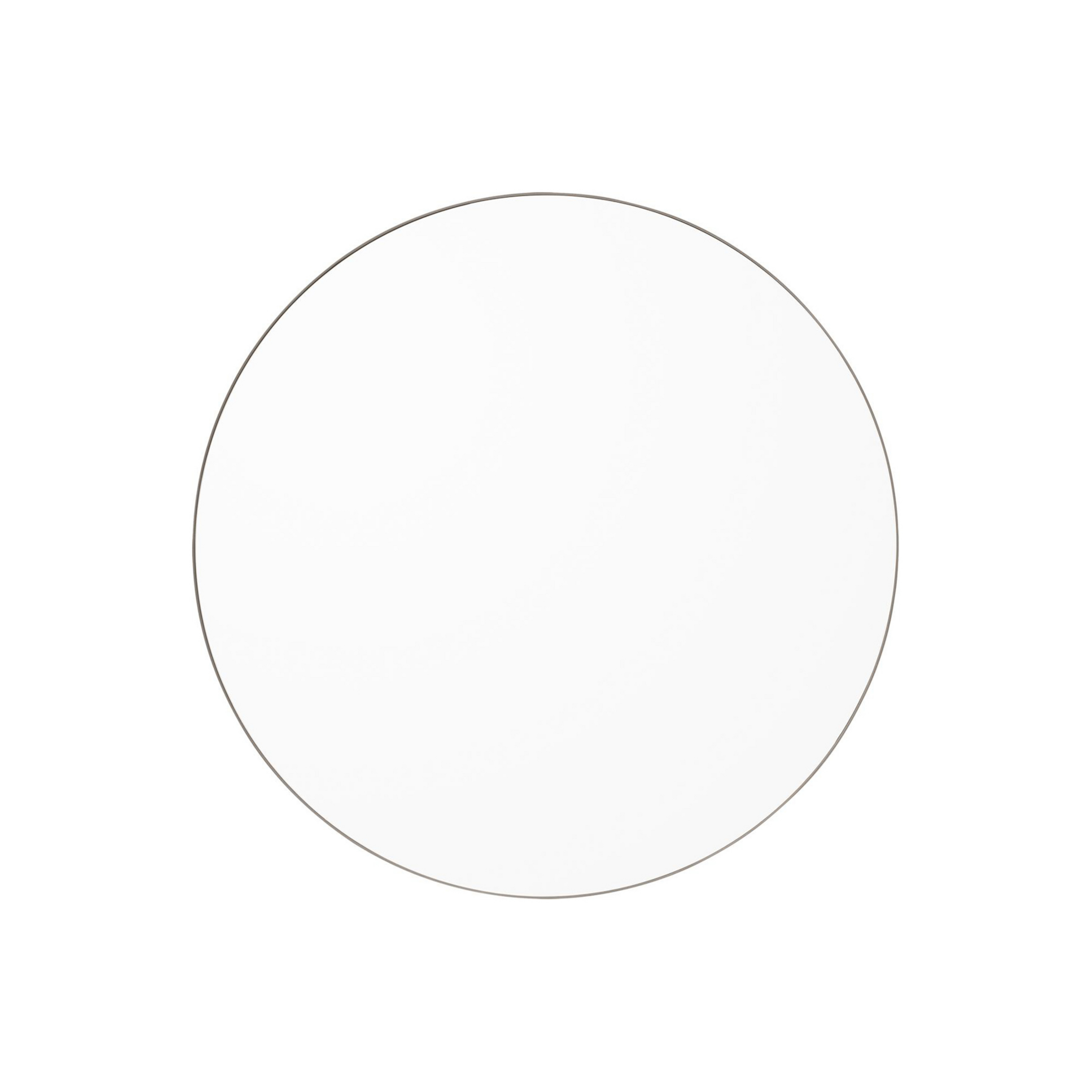 AYTM Zrcadlo Circum, čiré / šedohnědé, Ø 70 cm, sklo, dřevo
