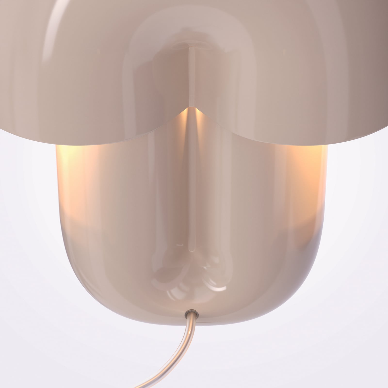 Hope-LED-pöytävalaisin, beige, keraaminen, korkeus 35 cm, 3000 K Hope-LED-pöytävalaisin, beige, keraaminen, korkeus 35 cm, 3000 K