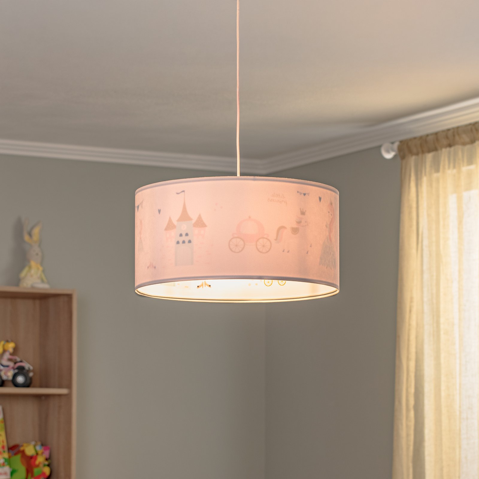 Suspension pour chambre d’enfant Mathilde, Ø 50 cm