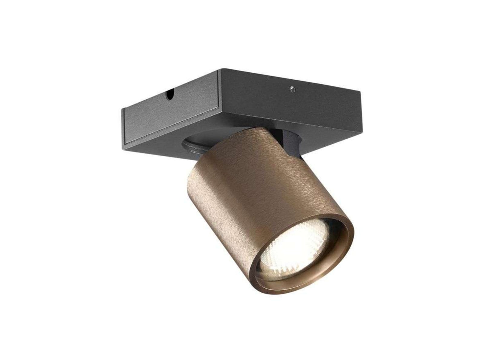 Focus Mini 1 LED Loftlampe 3000K Rose Gold LIGHT-POINT - Stue - Aluminium billede