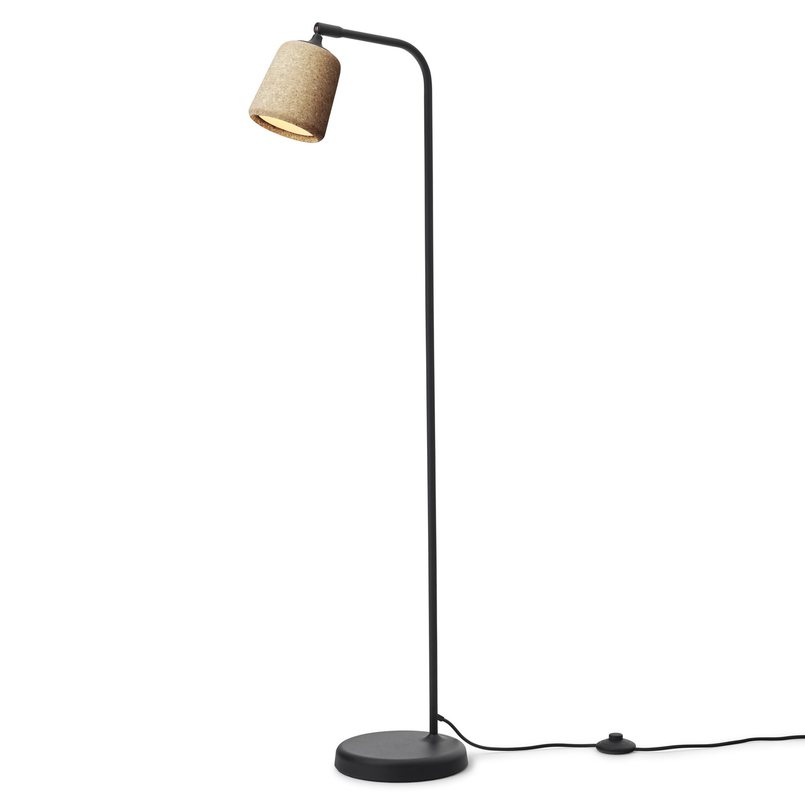 New Works stāvlampa materiāls, brūna, korķa, augstums 125 cm