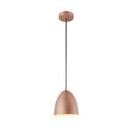 SLV Para Cone hanging light, Ø 20 cm, copper-coloured/white