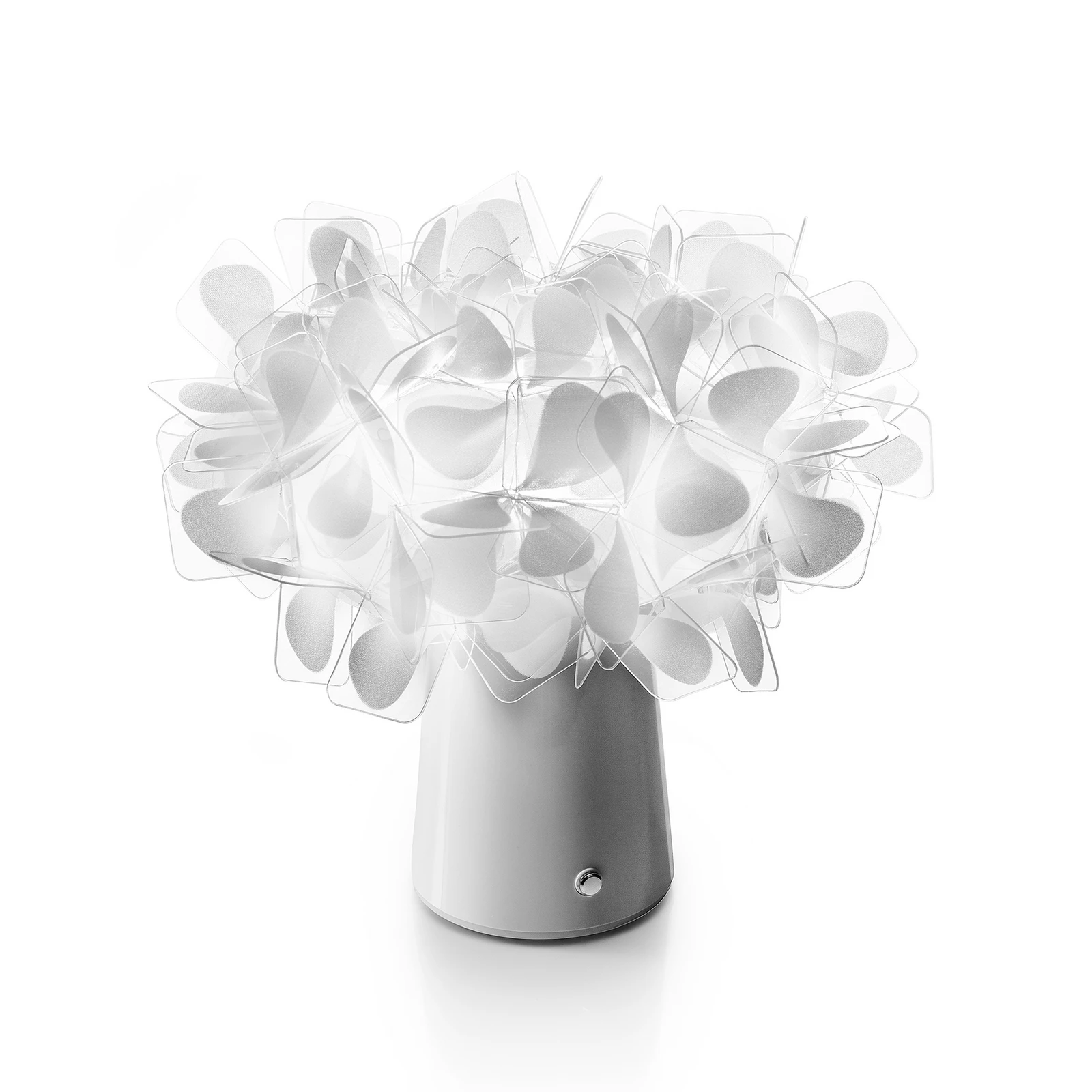 Slamp Clizia LED-bordlampe, dimbar, Mama Non Mama, hvit