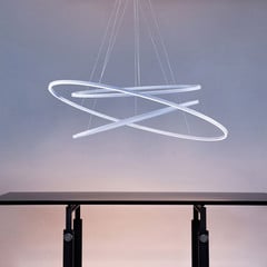 Nemo Ellisse Potrójna lampa wisząca 2 700K aluminium