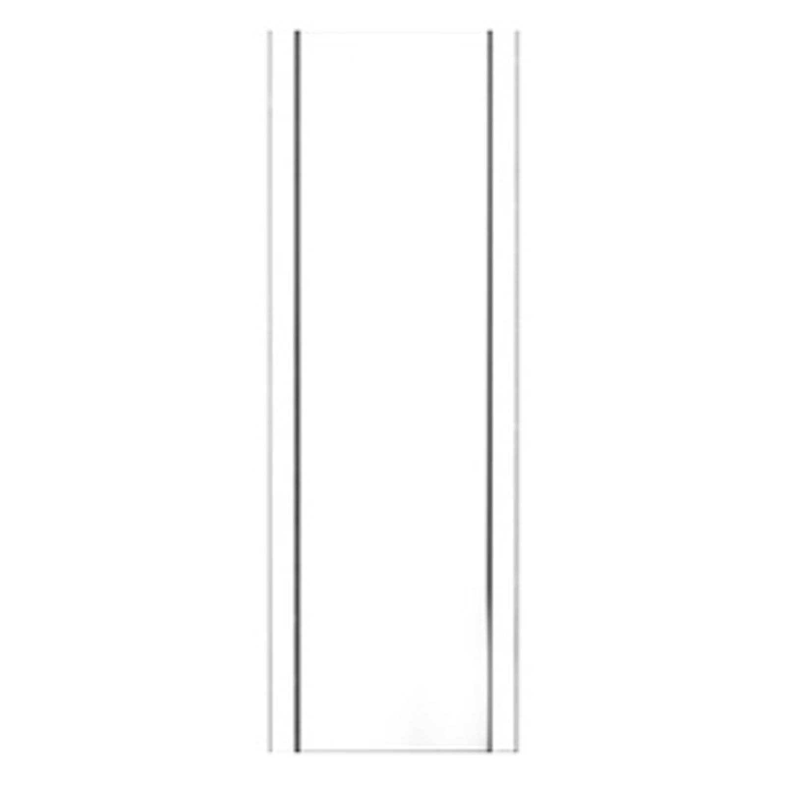 Elegant letterbox stand 1001 white