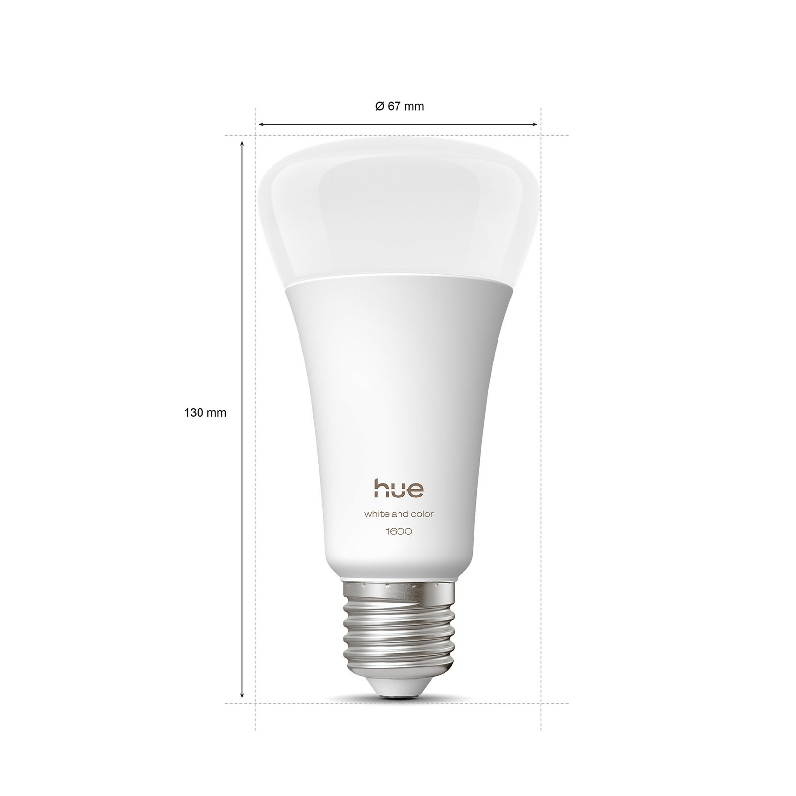 Philips Hue WACA Smart E27 LED, 11,8 W, 1600 lm, CCT, RGB