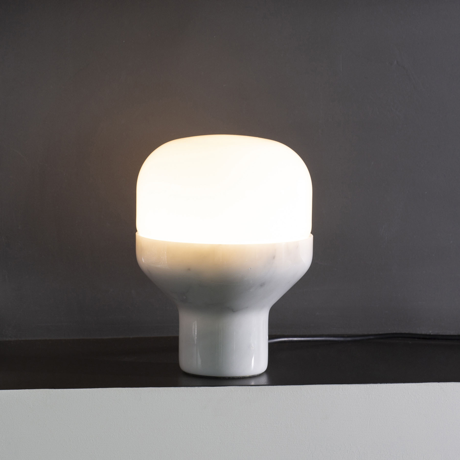 Martinelli Luce Delux Tischlampe mit Marmorfuß
