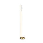 IDEAL LUX LED stovinis šviestuvas „Binomio“, žalvaris, 155 cm, metalinis, 4