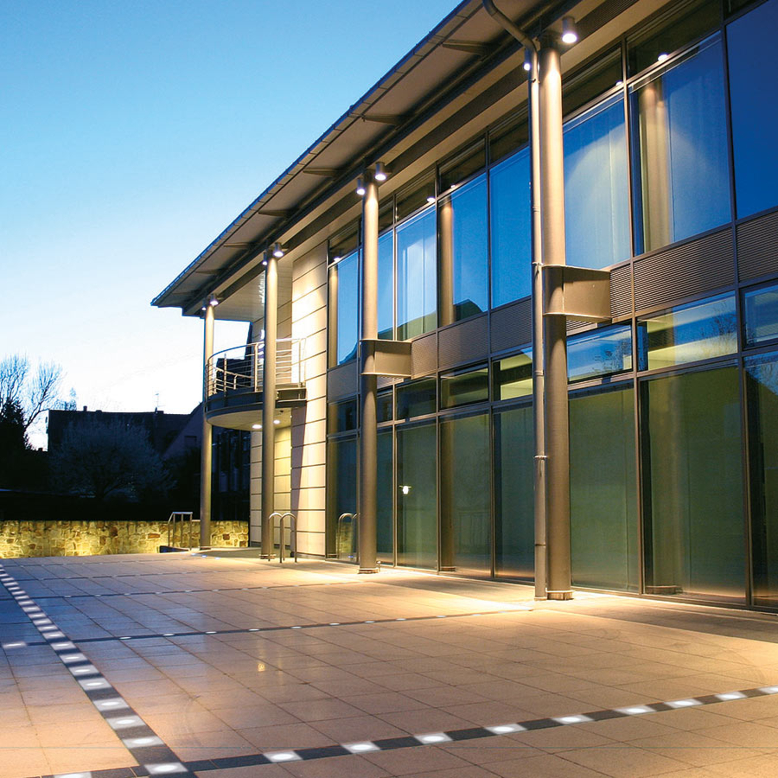 Pflasterstein Light Stone Beton mit LED