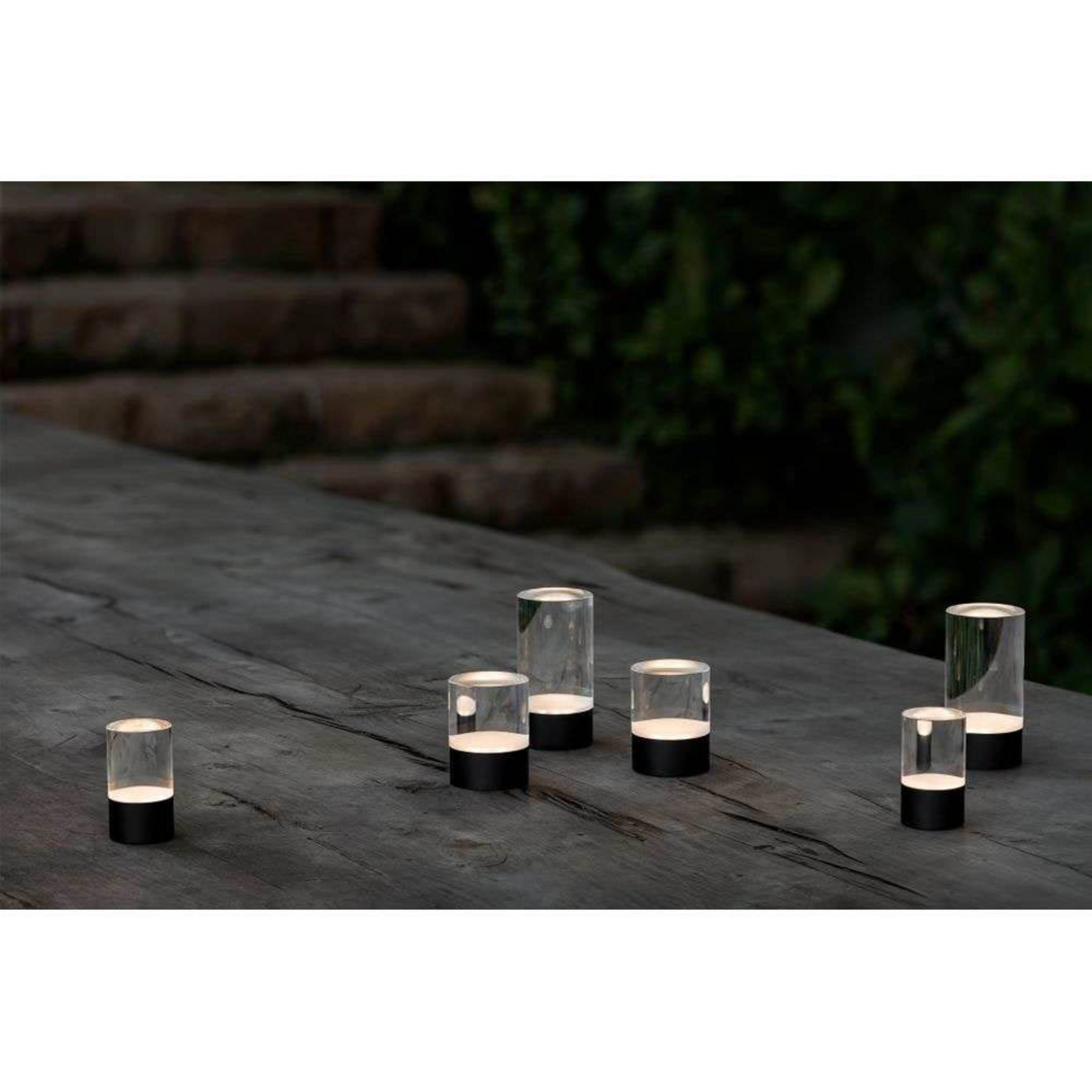 Glow Rod Portable Table Lamp 6x12 cm Clear - Uyuni Lighting