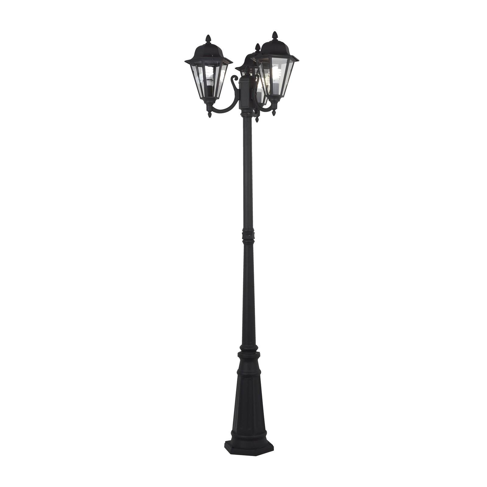 Edana 3 Parkstolpa  Graphite Grey - Lindby