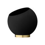 AYTM Globe flower pot, Ø 30 cm, black, aluminium, steel