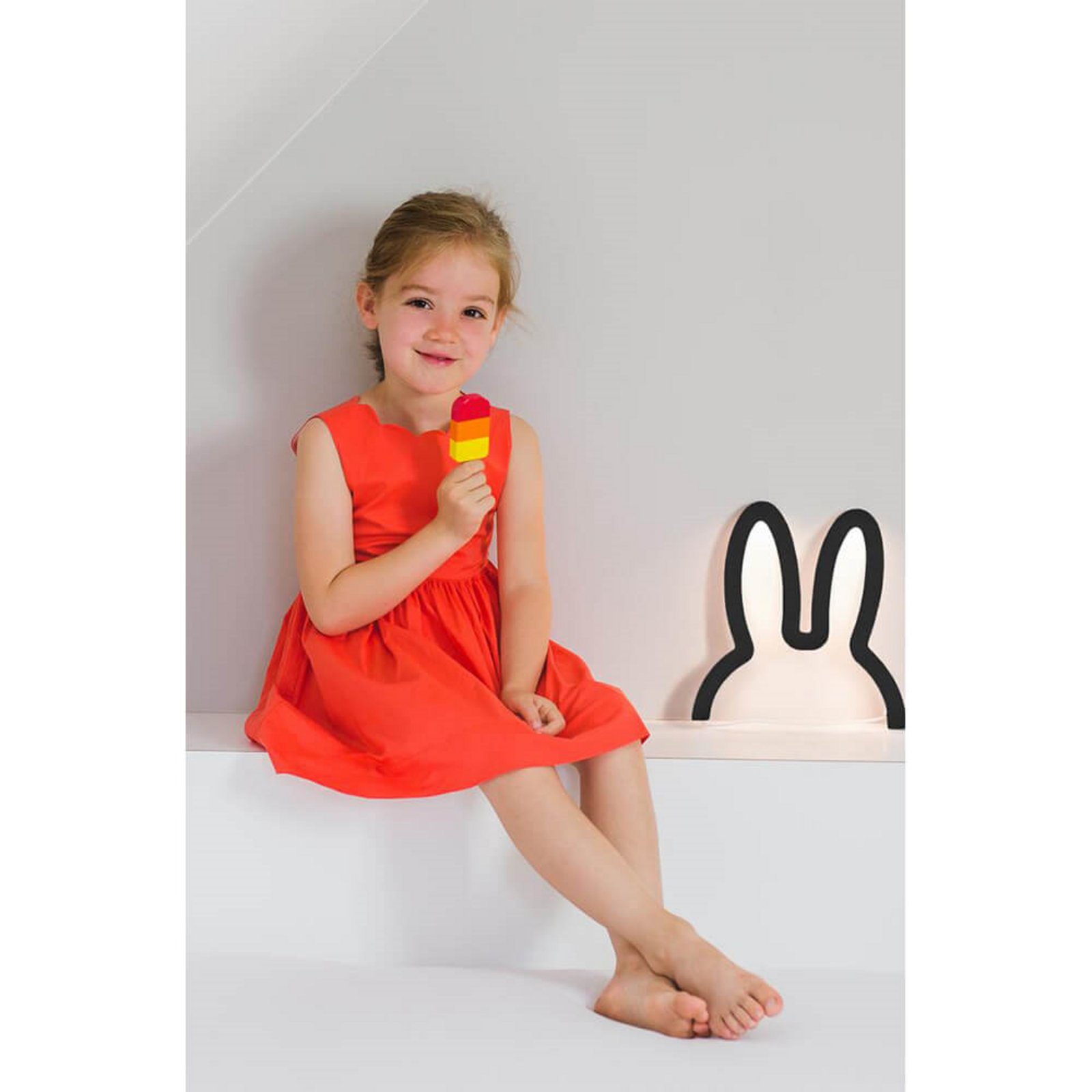 Miffy Aplică de Perete Black LED Mood Light Small - Atelier Pierre