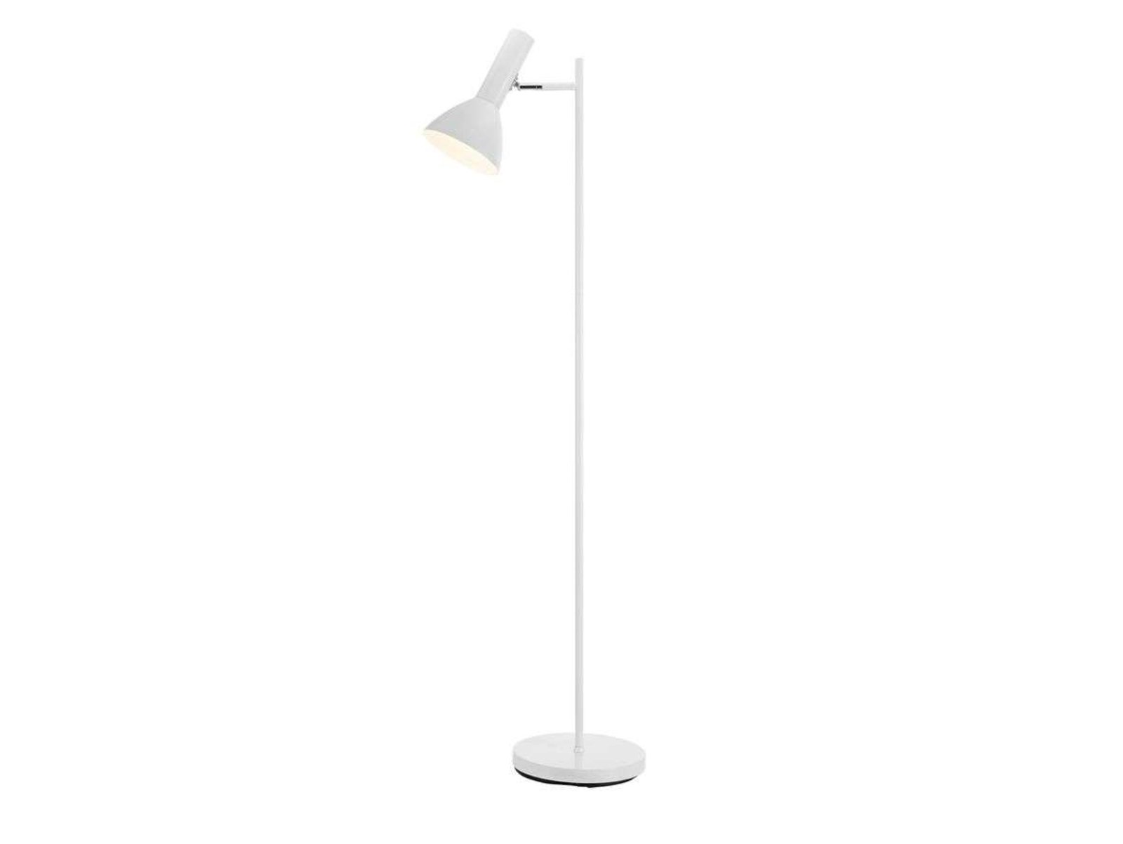 Metro Floor Lamp Shiny White - Markslöjd