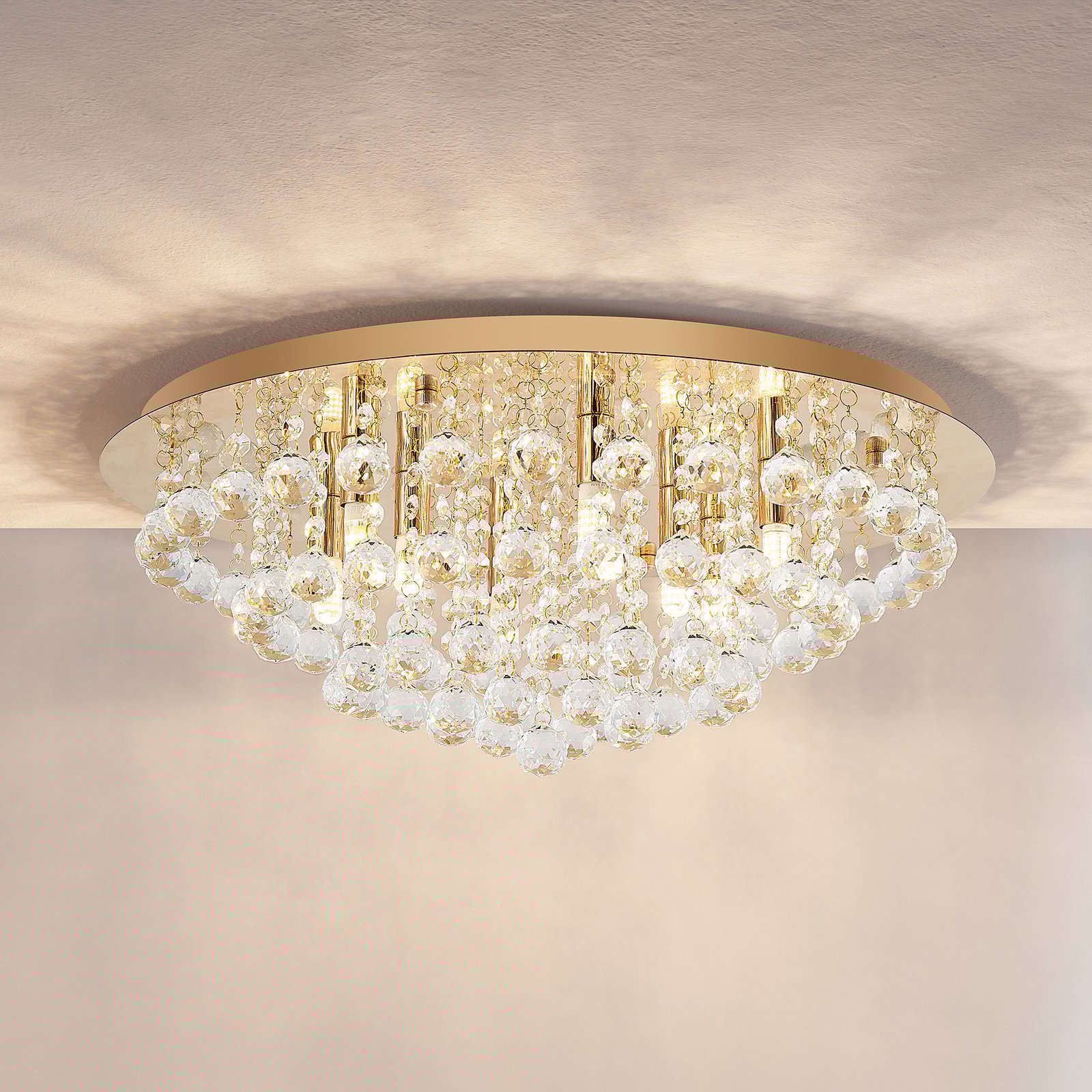 Gillion Candeeiro de Tecto Gold - Lindby