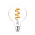 WiZ G95 LED-Filamentlampe Globe WiFi E27 6,3W RGBW