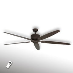 Ventilador de techo de cinco aspas Eco Elements marrón
