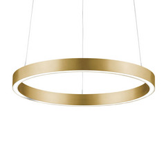 LED függő lámpa Svea-40, gesztusérzékelő, arany