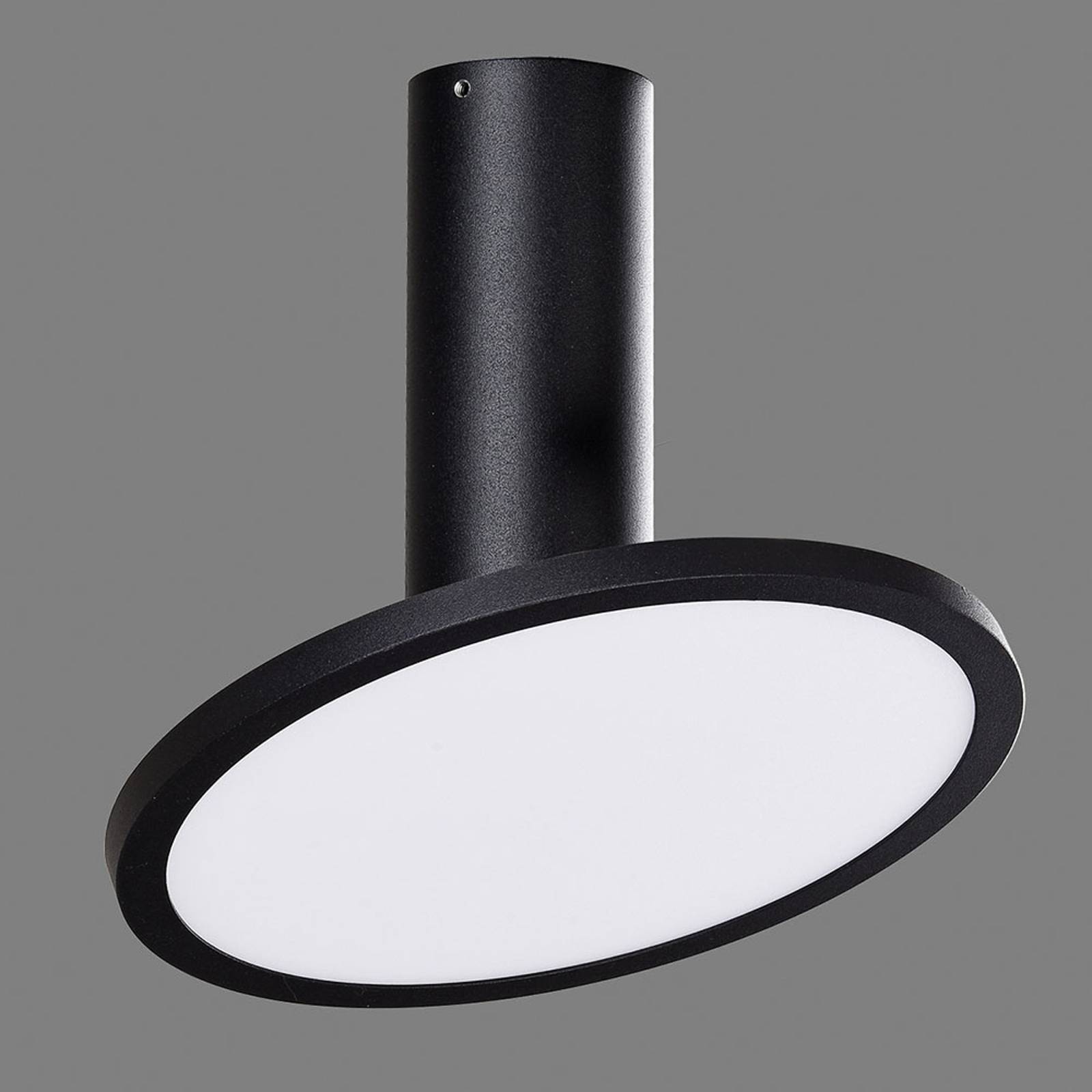 Lampa sufitowa LED Morgan ruchoma czarna