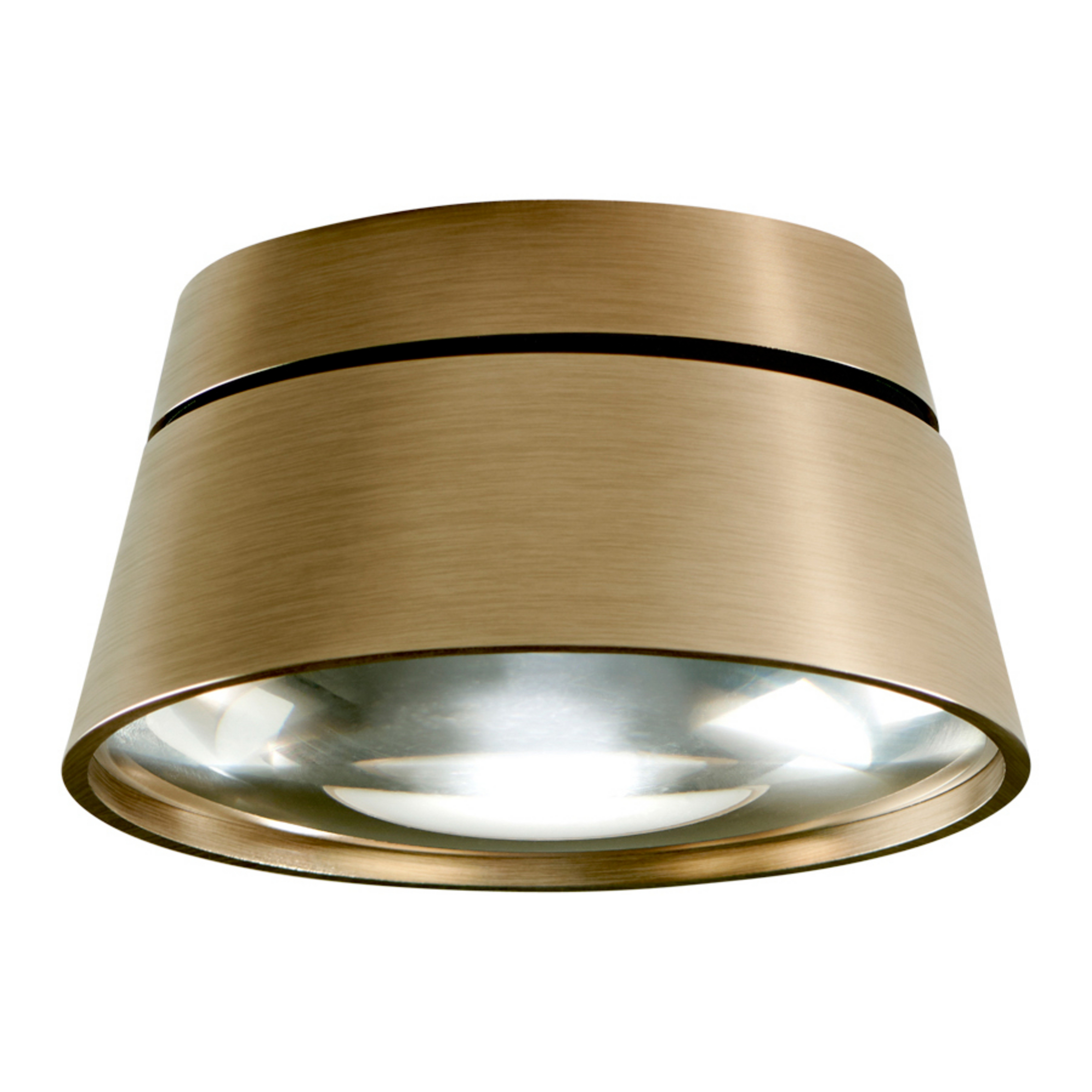 Vantage 1+ LED-spot messing 1-lamp verstelbaar - Light-Point