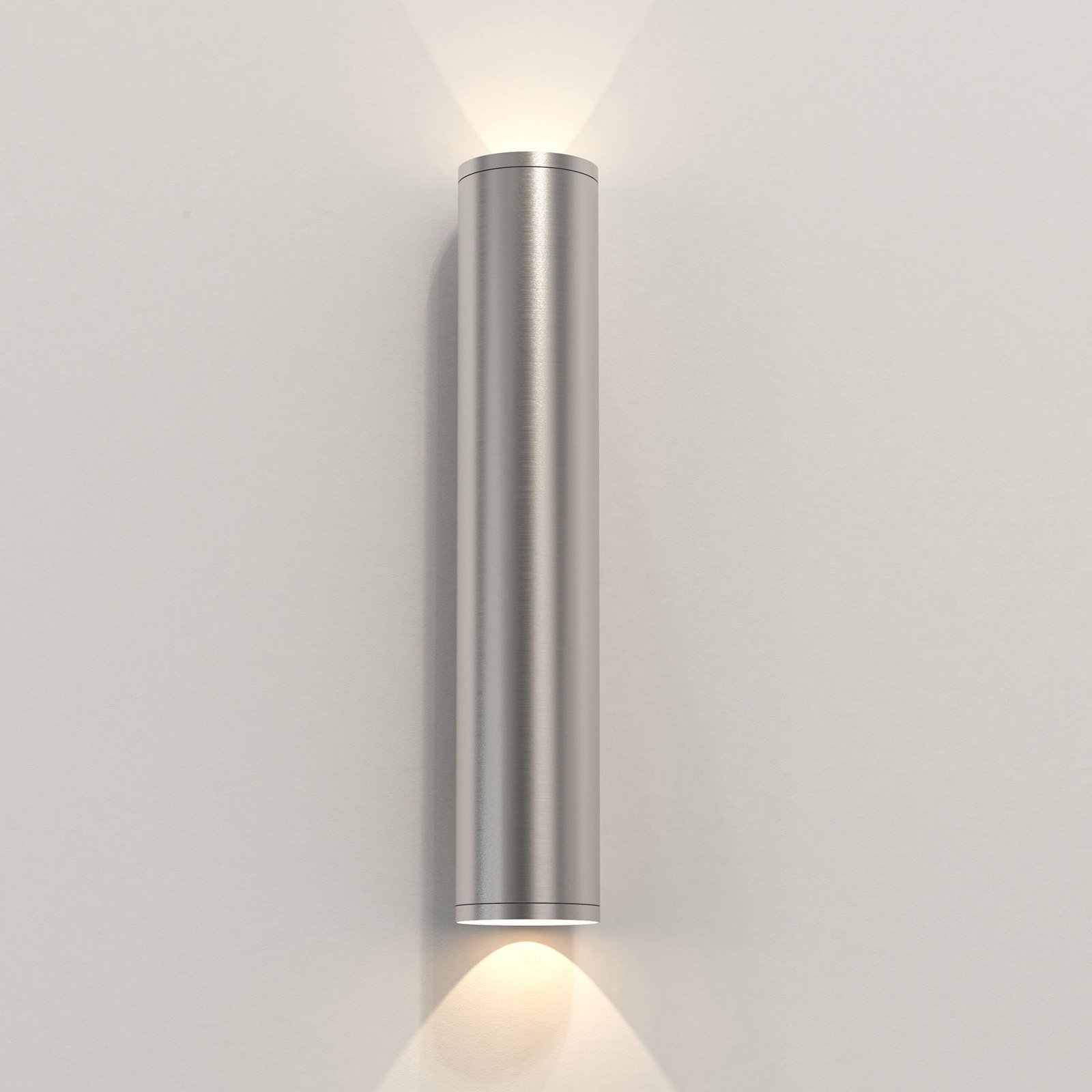Astro Ava 400 Coastal wall light stainless steel, stainless steel, glass, GU10, 6 W, energy efficiency: A++, W: 7.5 cm, H: 40 cm