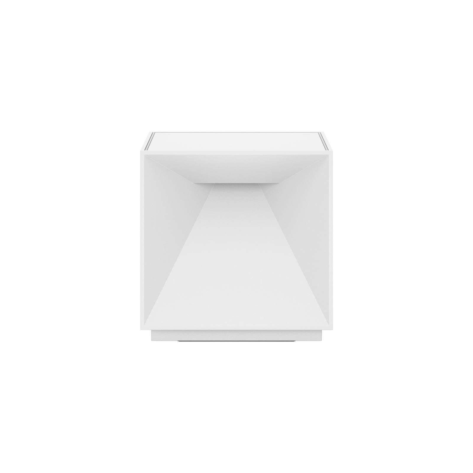LED-Akku-Tischleuchte Nutalis, schneeweiß, IP54, dimmbar