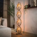 Stojací lampa Turn Around, béžová, kovová, se 4 žárovkami, 163 cm
