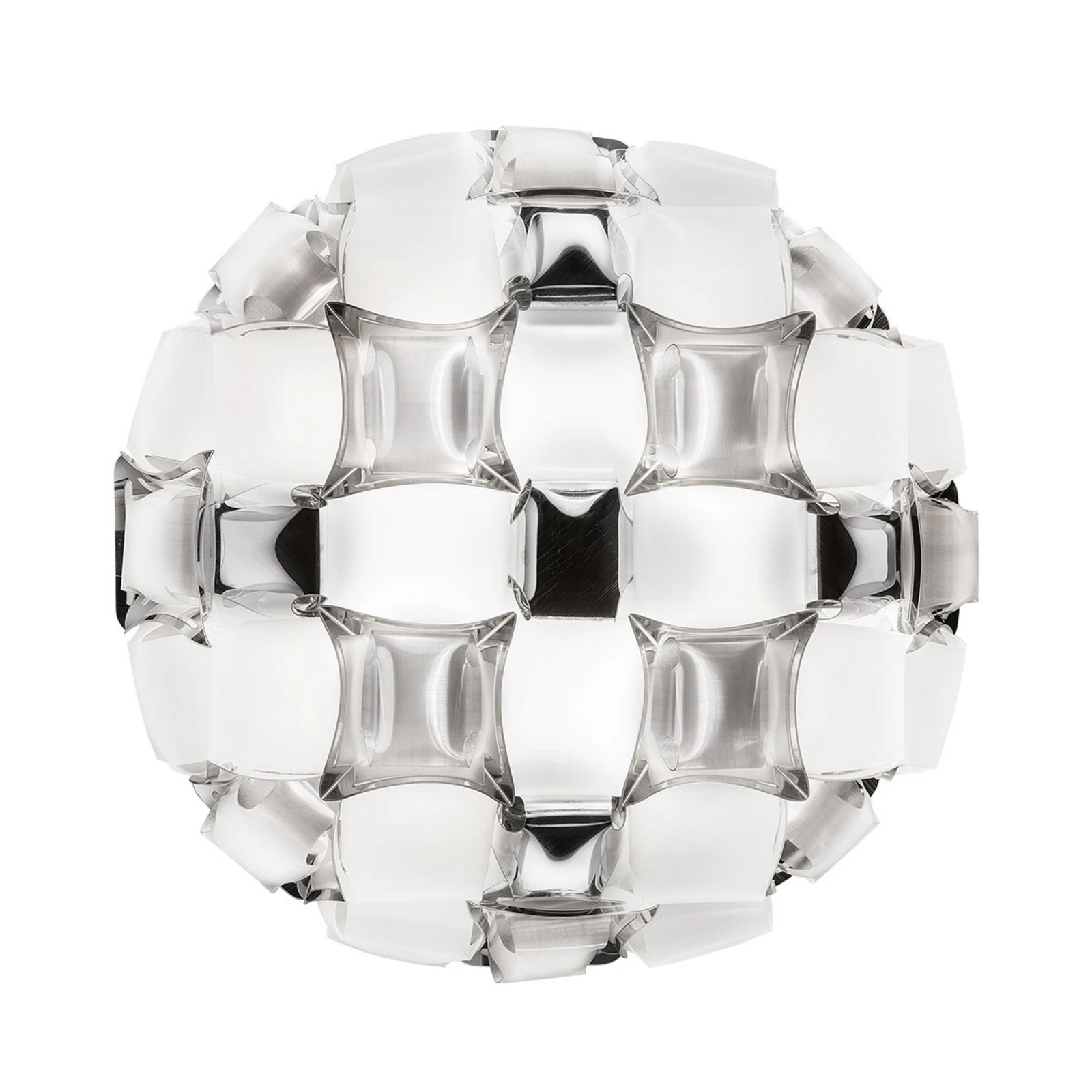 Slamp Mida kattovalaisin, 50 cm, valkoinen-platina