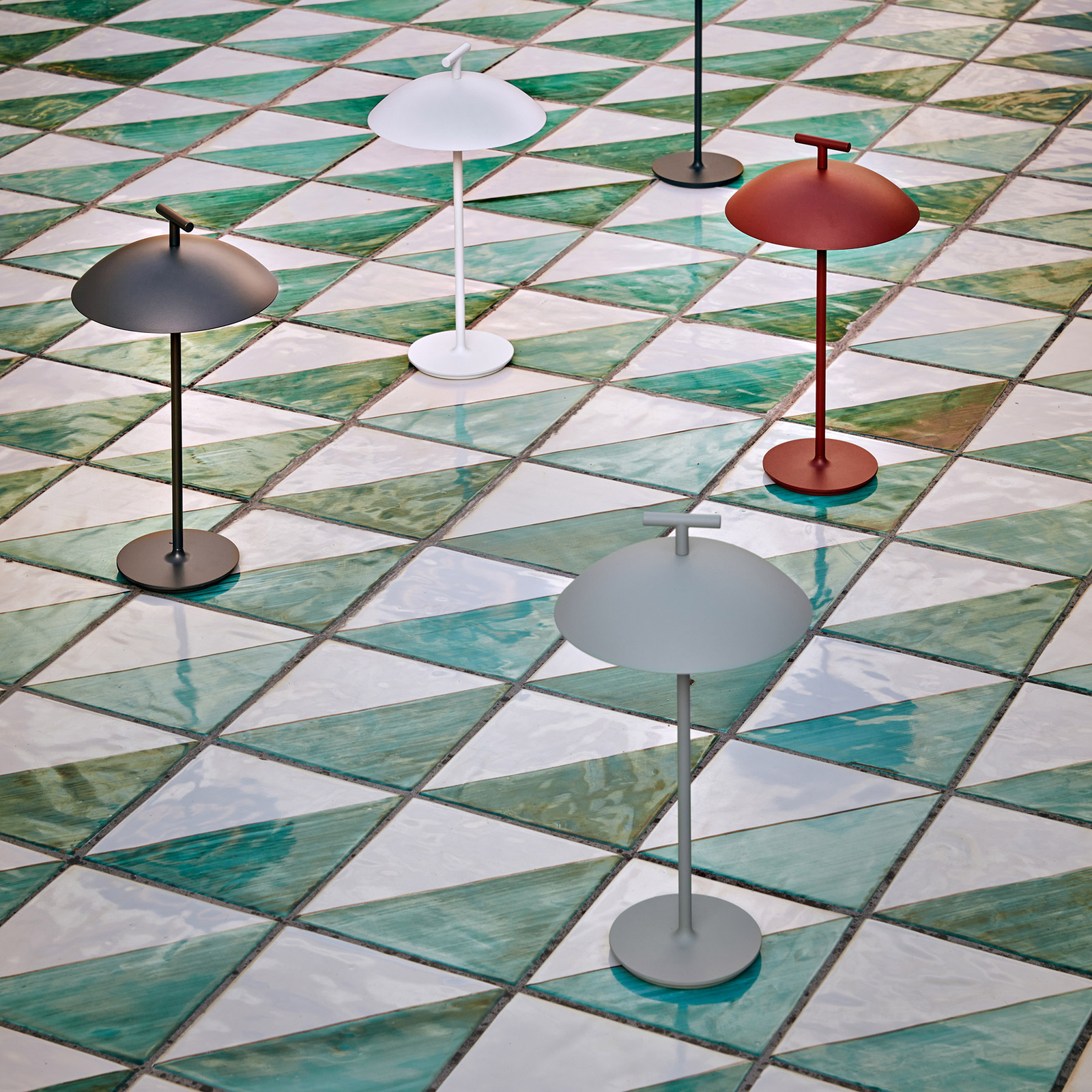 Mini Geen-A Tischleuchte Bronze - Kartell