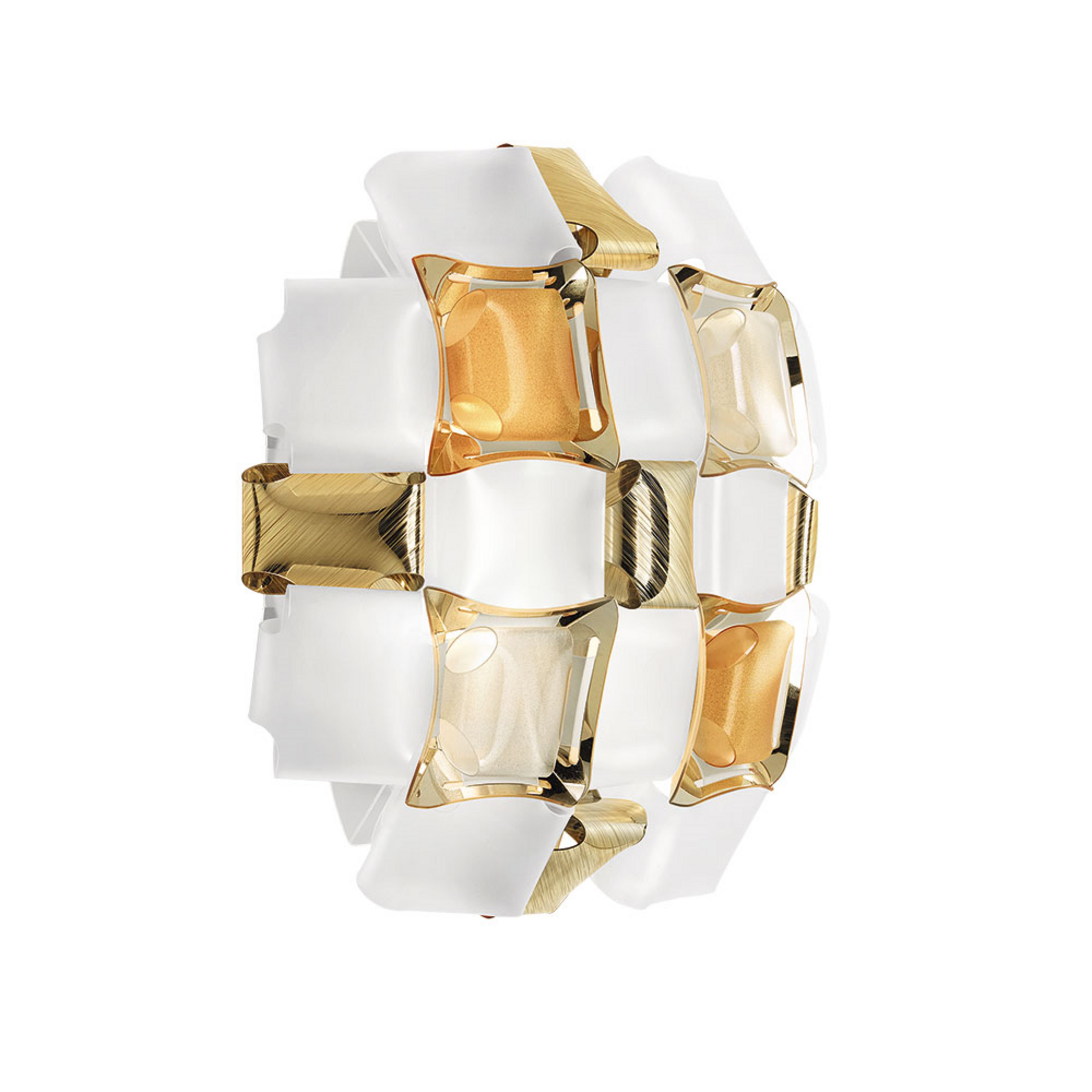 Mida Applique Applique Murale Ambre - Slamp