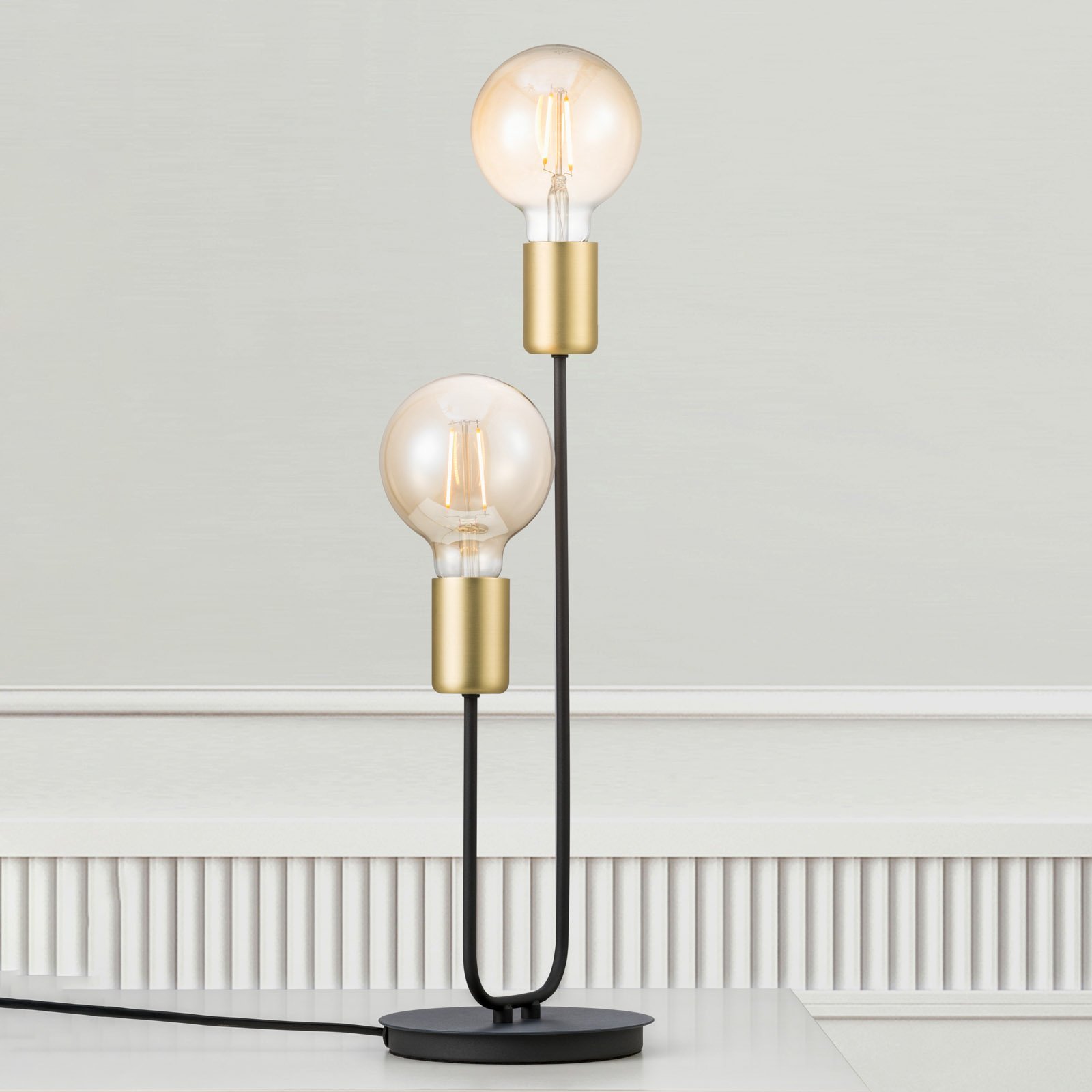 Josefine table lamp with two sockets