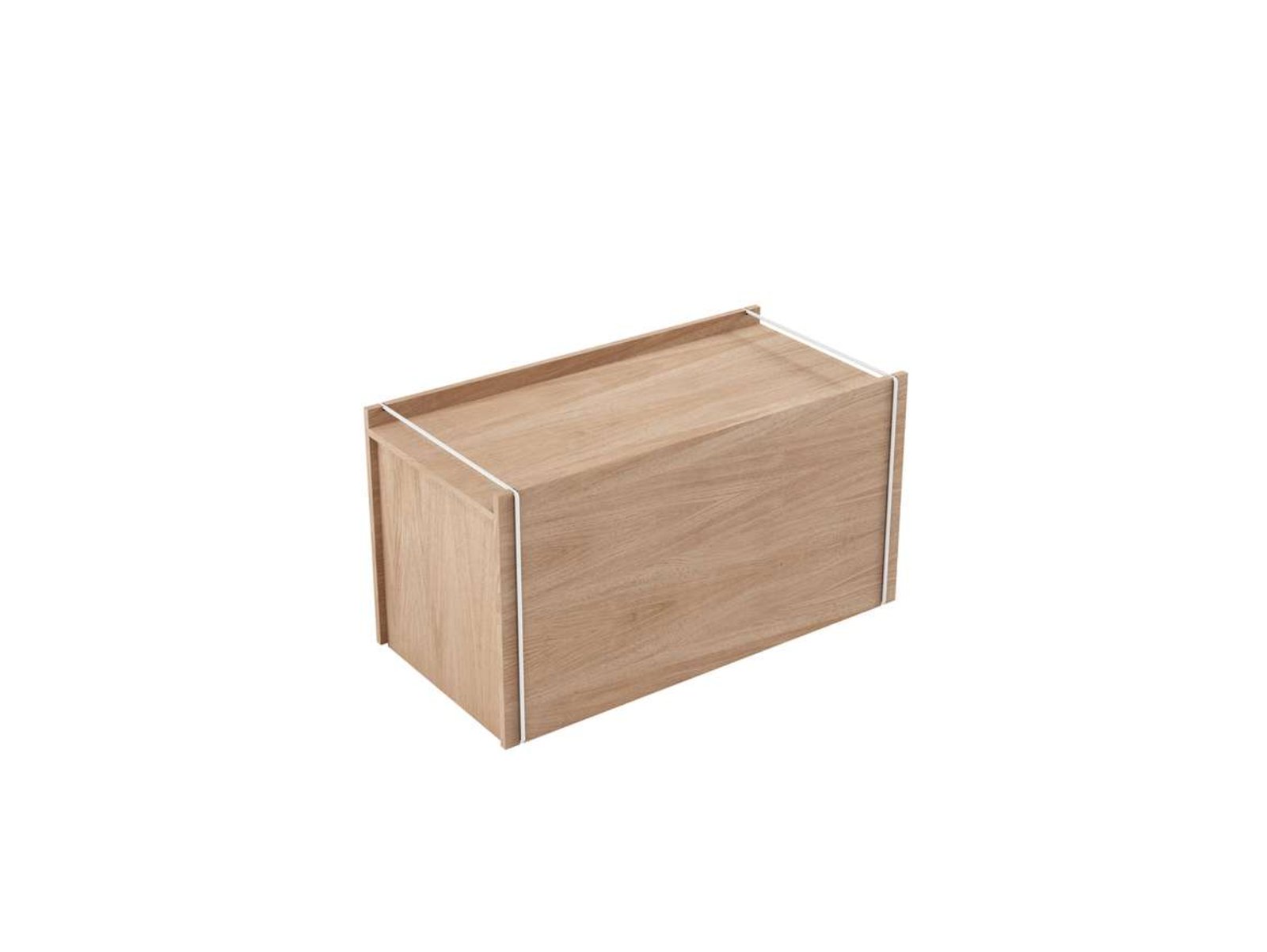 Storage Box Oak White - Moebe