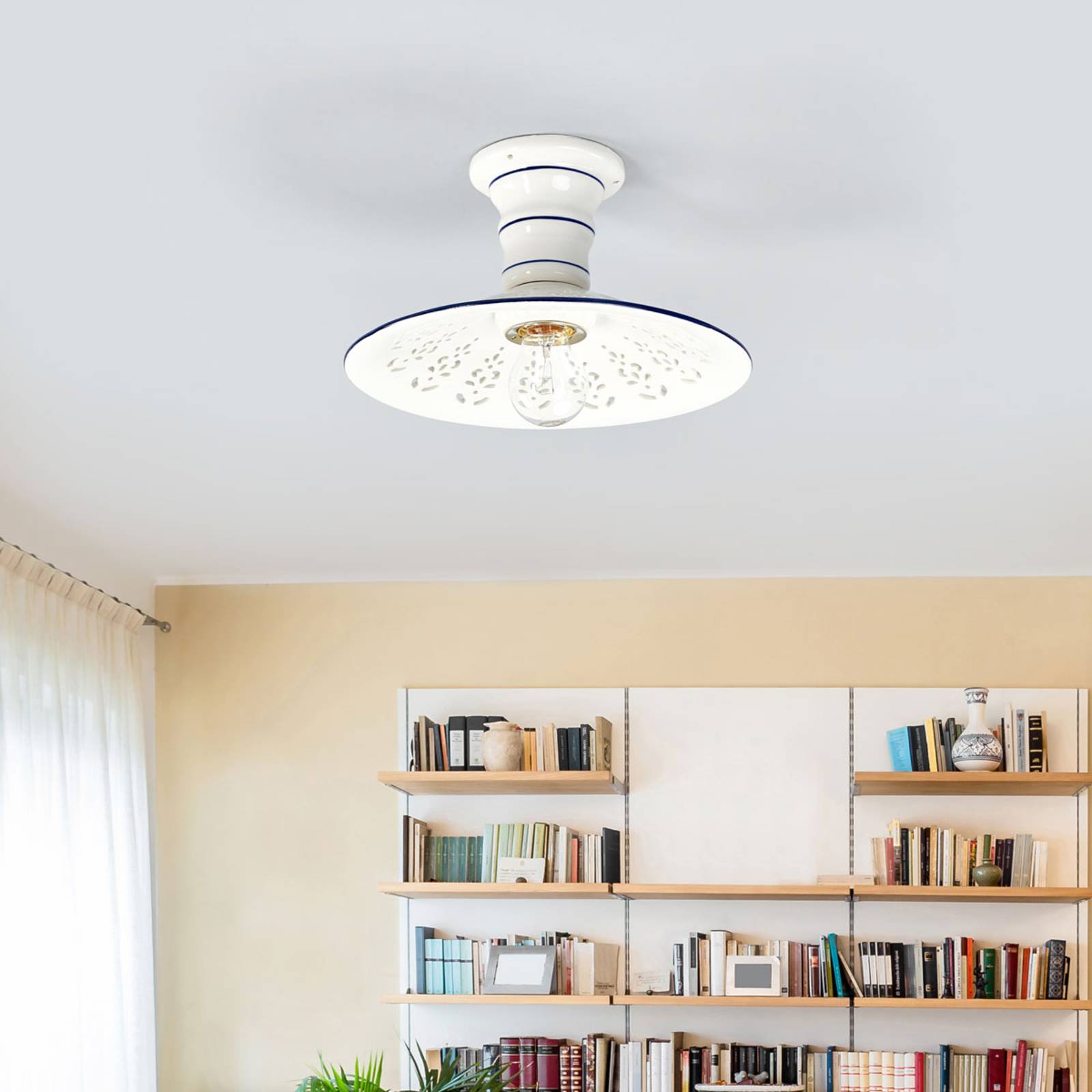 Urocza lampa sufitowa AMENO