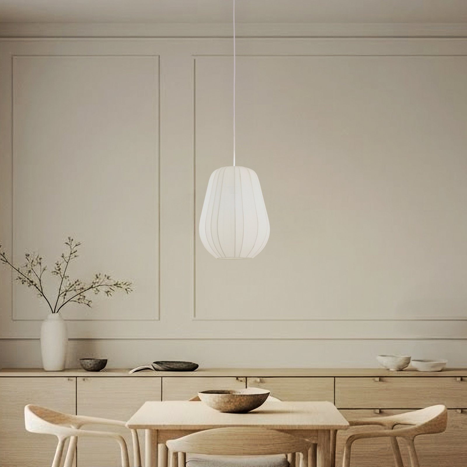 Helin Suspension Ø30 Blanc - Lindby