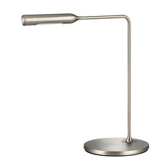 Lumina Flo Bedside LED-pöytävalaisin 3,000K nikkeliä