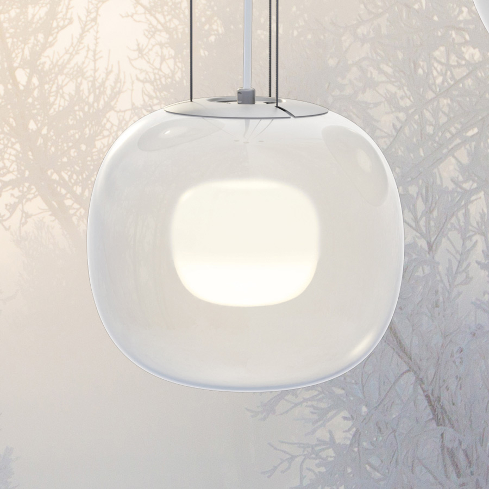 LED-Hängeleuchte SNÖ, 3.000K, DALI