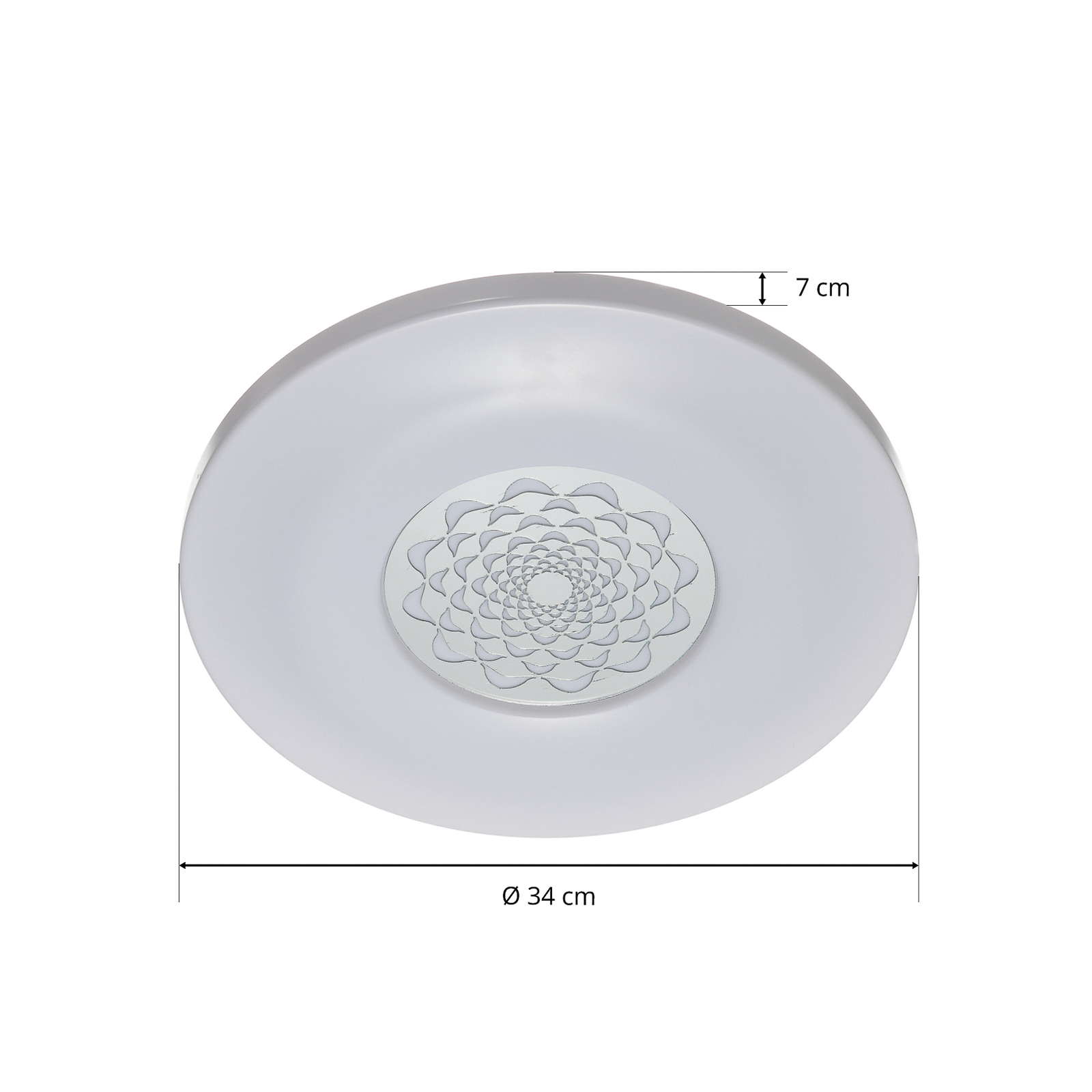 EGLO connect Capasso-C LED ceiling light, motif